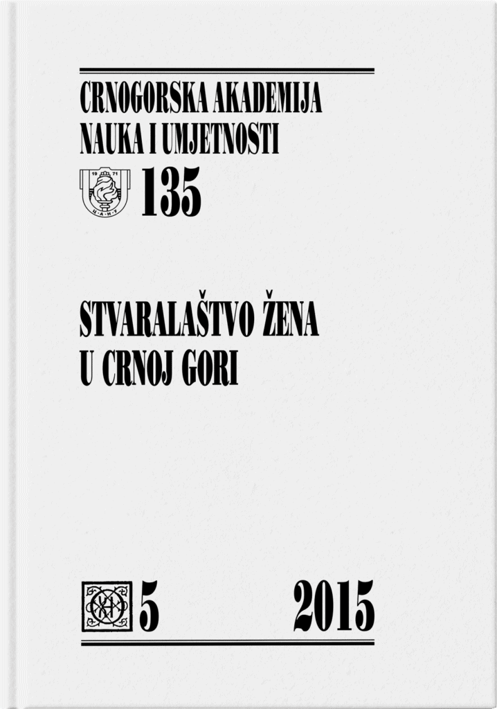 Stvaralaštvo žena u Crnoj Gori