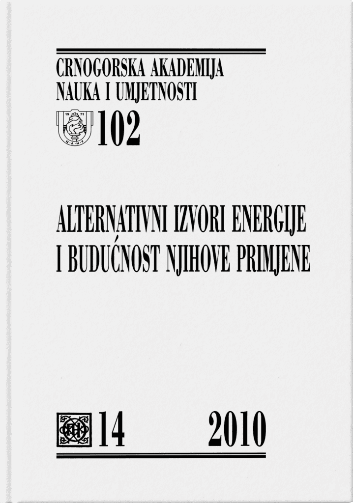 Alternativni izvori energije i budućnost njihove primjene, 2010