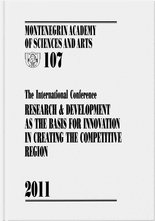 Research & Development as the Basis for Innovation in Creating the Competitive Region