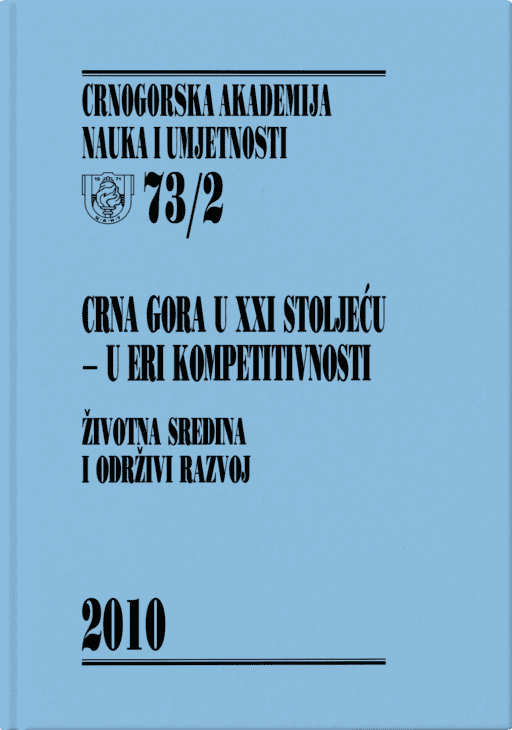 Crna Gora u XXI stoljeću — u eri kompetitivnosti: Životna sredina i održivi razvoj