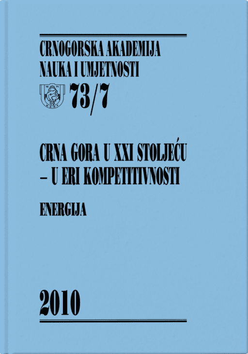 Crna Gora u XXI stoljeću — u eri kompetitivnosti: Energija