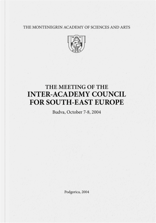 The Meeting of the Inter-Academy Council for South-East Europe