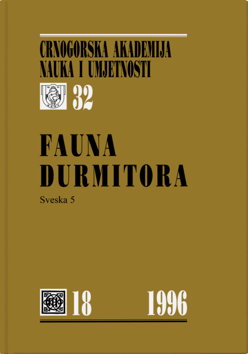 Fauna Durmitora, sveska 5
