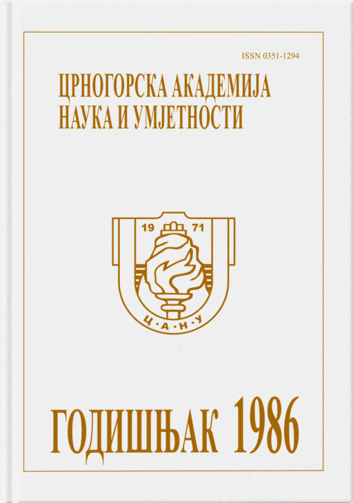 Godišnjak 1986