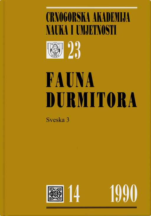 Fauna Durmitora, sv. 3
