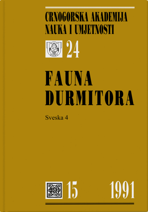 Fauna Durmitora, sv. 4