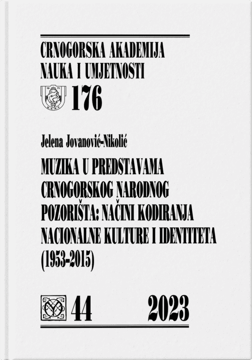 Jelena Jovanović-Nikolić: Muzika u predstavama CNP (1953–2015)