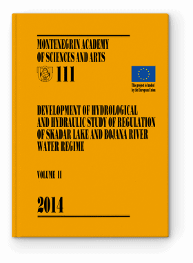 Development of hydrological and hydraulic study of regulation of Skadar Lake and Bojana river Water regime — Volume II