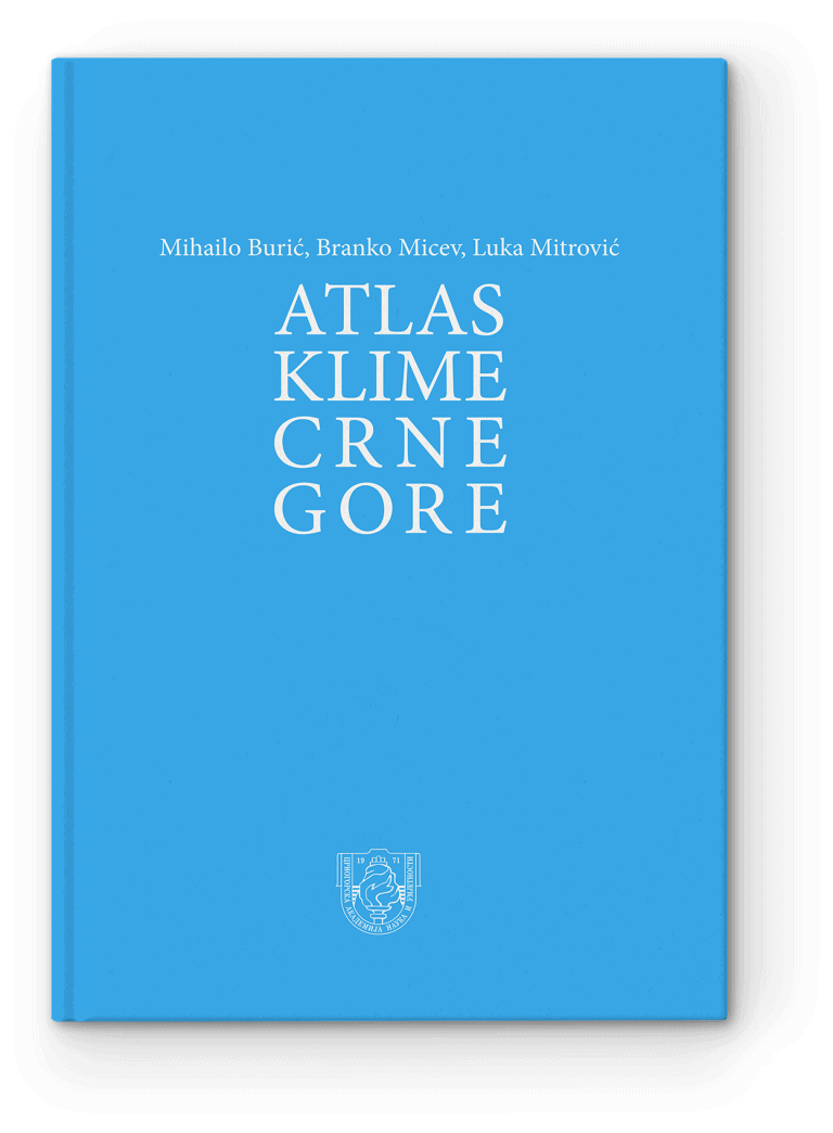Mihailo Burić, Branko Micev, Luka Mitrović: Atlas klime Crne Gore