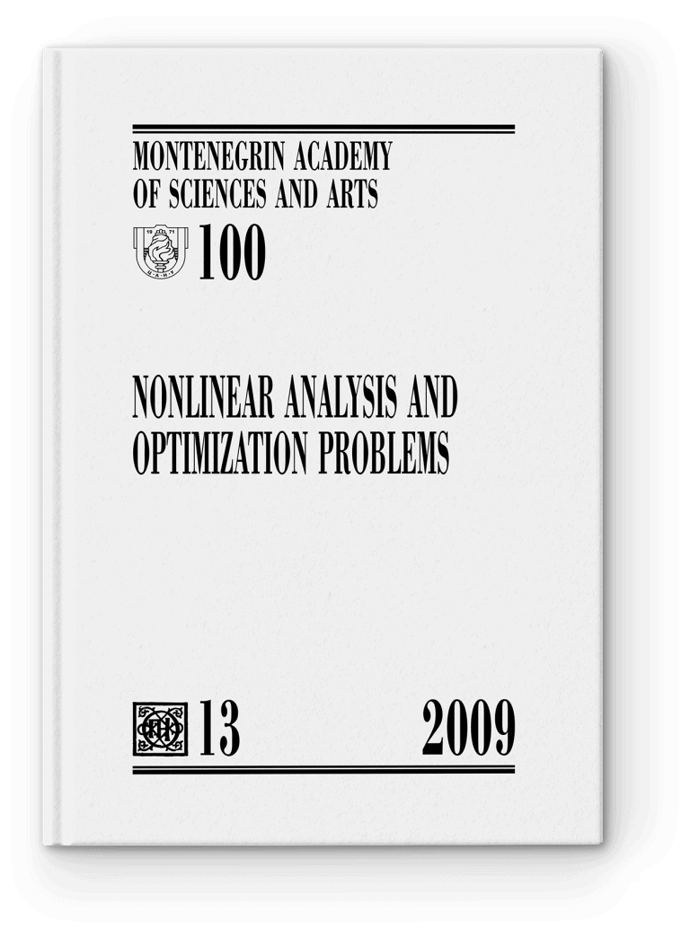 Nonlinear Analysis and Optimization Problems